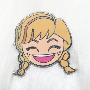 🔮‎ 5/$25 Disney Frozen Anna Laughing Emoji Pin